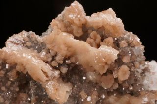 UNIQUE Pyromorphite Crystal Cluster on Quartz BAD EMS,  GERMANY - Ex.  Robertson 2