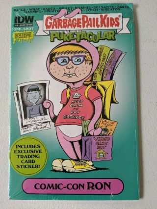 Garbage Pail Kids Comic Book 1 Deluxe Edition With Card
