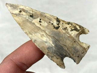 Exceptional Apple Creek Point Boone Co. ,  Mo.  Authentic Arrowhead Artifact Sp19