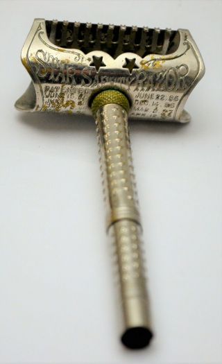 Early Vintage Kampfe Bros.  Ny Star Safety Razor.  Latest Patent Date Is 1887.