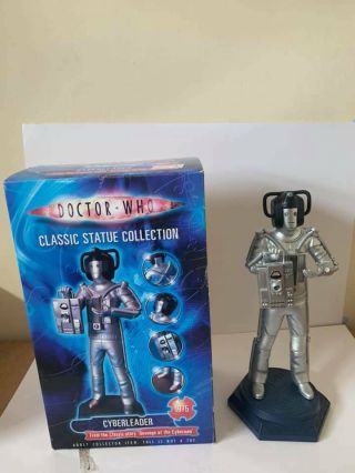 Sixteen 12 Limited Edition Of 500 Doctor Who " Cyberleader " Statue - Boxed