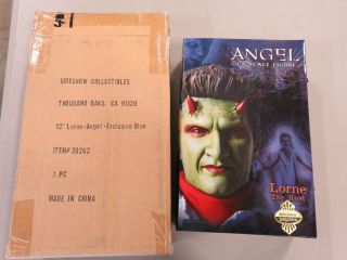 Lorne: The Host Angel Sideshow Exc.  Figure Buffy The Vampire Slayer Blue Suit