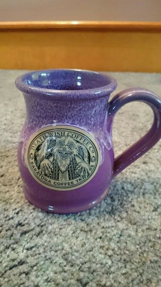 Saratoga Coffee Traders Death Wish Coffee Deneen Pottery Beaster Mug