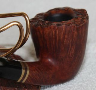 STANWELL 63 (Sixten Ivarsson) Brass Band (1970s - 1980s) N.  Estate Pipe 4
