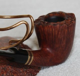 STANWELL 63 (Sixten Ivarsson) Brass Band (1970s - 1980s) N.  Estate Pipe 5