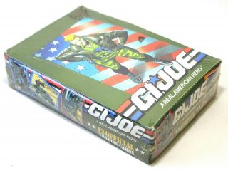 G.  I.  Joe Official Trading Cards 36 Packs Of 12 Each Usa 1992 - Factory Box