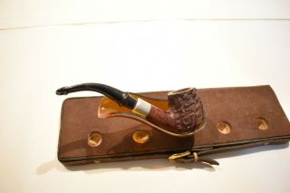 Vintage / Antique Wooden Tobacco Pipe - Dr.  Grabow - Bakelite Handle Omega