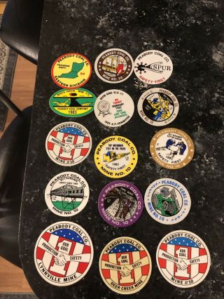 Coal Mining Stickers 32 Total