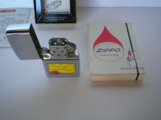 Rare Vintage Zippo Lighter Yellow Pages Advertising W/ Box 3