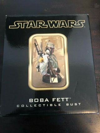 Boba Fett Gentle Giant /darkhorse Mini Bust,  Limited Ed.  7500 Star Wars