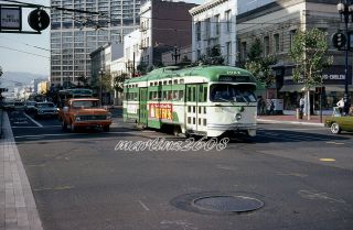 Orig.  Traction / Trolley Slide Sfmr (san Francisco,  Ca) 1024