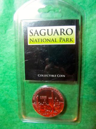 Saguaro National Park Cactus Collectors Coin Arizona Souvenir (249)