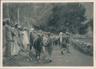 India 1933 Gilgit Tribesmen At Polo Match British Empire 1930 