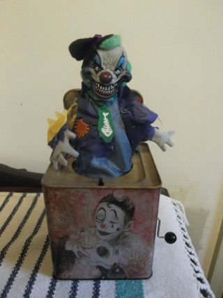 Atico Jack In The Box Clown Lights Sound Halloween Scary Creepy Horror