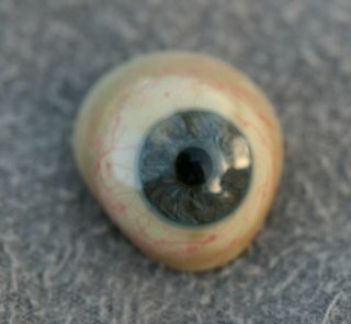 Premium Vintage Human Prosthetic Eye,  Rare Antique Glass artificial Eye 143 3