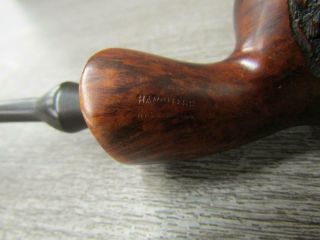 Bari Special Handcut Briar Wood Tobacco Pipe With Pouch Made in Denmark 2