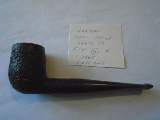Dunhill Shell Briar 59 From 1967 England