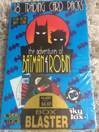The Adventures Of Batman And Robin Trading Card Box Sky Box