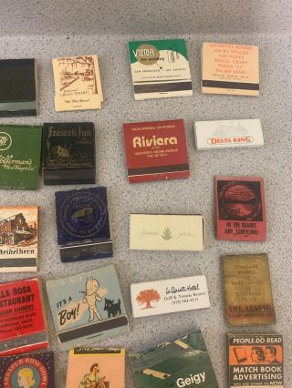 100,  Vintage Matchbooks (War Advertisement,  Automobilia,  Whiskey,  Playboy,  Etc 4