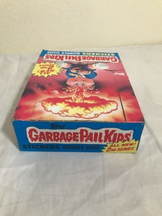 1985 Garbage Pail Kids 2nd Series Box with 48 Packs AB GPK OS2 4