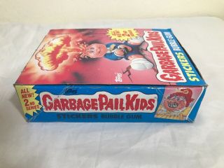 1985 Garbage Pail Kids 2nd Series Box with 48 Packs AB GPK OS2 5