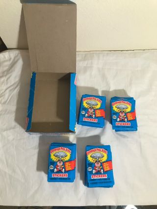 1985 Garbage Pail Kids 2nd Series Box with 48 Packs AB GPK OS2 7