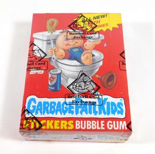 1986 Topps Gpk Garbage Pail Kids Series 6 Box (48 Packs) Non X - Out Bbce Wrapped
