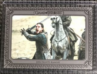 Game Of Thrones Inflexions Rittenhouse Silver Parallel Card 115 - 49/75