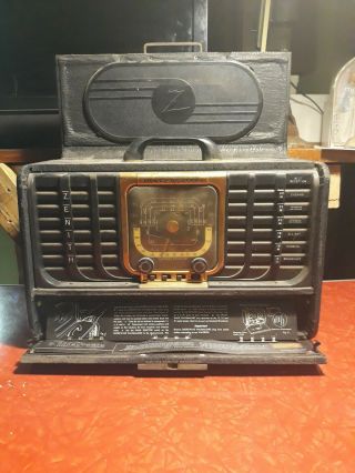 Vintage Zenith Trans - Oceanic 8g005tz1 Shortwave Radio