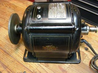 Antique Electric Motor Emerson 1/20hp Victor Electric Co.  No.  801277