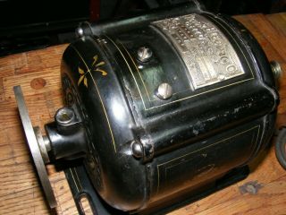 Antique Electric Motor Emerson 1/20hp VICTOR ELECTRIC Co.  No.  801277 5