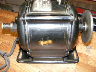 Antique Electric Motor Emerson 1/20hp VICTOR ELECTRIC Co.  No.  801277 7