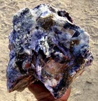 8.  42 Lb Tiffany Stone Rough,  Bertrandite,  Opalized Fluorite Utah.