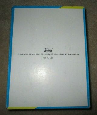 1986 Garbage Pail Kids 2nd Series - FULL Box 48 unopen Packs w/Zooks/Push Pop Ad 12