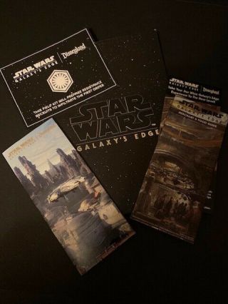 Star Wars Galaxy’s Edge Opening Media Event Backpack and Gifts 11