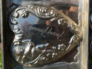 Antique Chocolate Candy Mold FANNY FARMER HEART CUPID VALENTINES DAY LOVE 2