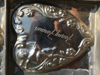 Antique Chocolate Candy Mold FANNY FARMER HEART CUPID VALENTINES DAY LOVE 3