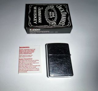 Zippo lighter Jack Daniels Tennessee Whiskey Old No.  7 emblem Made in USA 4