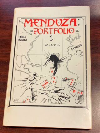 Mendoza Portfolio Vol 1 John F Mendoza Magic / Magician Book 1983