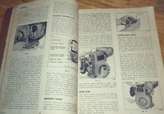 Old Instruction Book Wisconsin Air Cooled Heavy Duty Engines Models ABN AKN 5