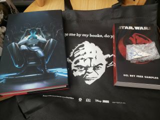 2019 Sdcc Exclusive Del Rey Books - Thrawn Treason Hardcover,  Signed With Pin