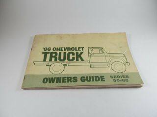 Vintage - 1966 Chevrolet Truck Owner 