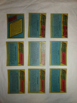 1980 Topps Star Wars Empire Strikes Back Series 2 Cards Complete Set NM, 3
