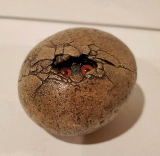 Pena Baby Gargoyle Hatching Egg Windstone Edition Stone,  Dragon,  Paper Weight
