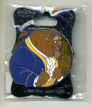 Disney Pins Wdi Heroes Profile Beast - Beauty And The Beast Pin Le 250