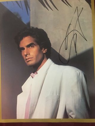 David Copperfield Magic Souvenir Program Set 1988 Autographed,  1993 Tour Poster 3