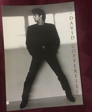 David Copperfield Magic Souvenir Program Set 1988 Autographed,  1993 Tour Poster 6