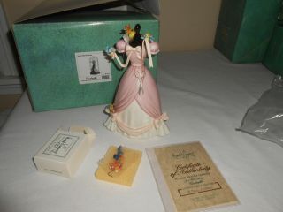 Wdcc Walt Disney Cinderella A Lovely Dress For Cinderelly Le Jaq & Gus Nib