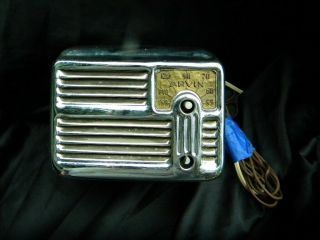 Antique Arvin Model 444a Radio For Restoration Or Parts