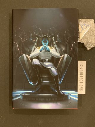 Sdcc 2019 Exclusive Star Wars Thrawn Treason Book Signed By Timothy Zahn W/pin